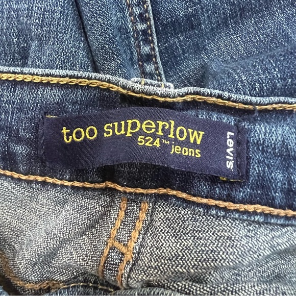 Levi's Jeans, 524 Too Superlow, Size 11 M - Picture 4 of 8